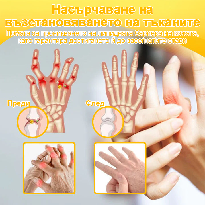 🌟TLOPA® Ботулинов токсин и Пчелна отрова Обезболяващ и Костнолечебен Крем🐝 🔥(Специално за възрастни хора & по препоръка на ортопедични специалисти) 🌿